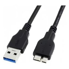 Cable USB 3.0 Macho a Micro-B Macho para Disco Duro