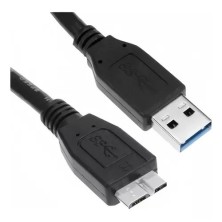 Cable USB 3.0 Tipo A a Micro B – Alta Velocidad y Durabilidad | 1 Metro