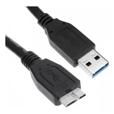 USB 3.0 Type A to Micro B Cable – High Speed ​​and Durability | 1 Meter