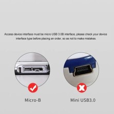 USB 3.0 Type A to Micro B Cable – High Speed ​​and Durability | 1 Meter