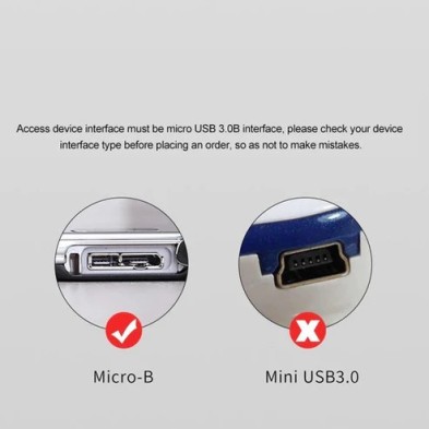 Cable USB 3.0 Tipo A a Micro B – Alta Velocidad y Durabilidad | 1 Metro