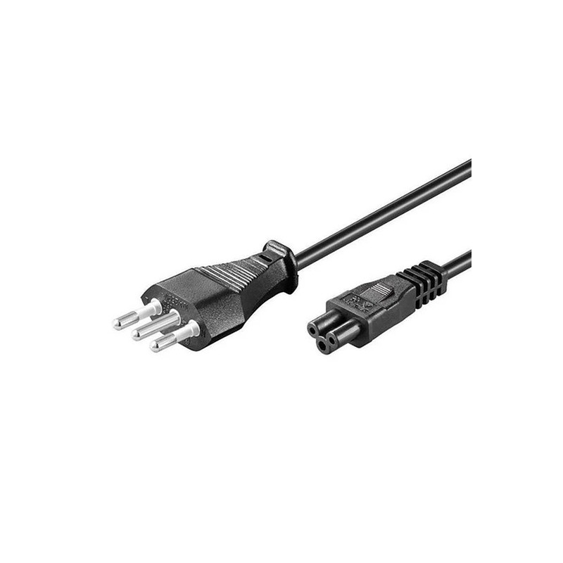 Cable de Poder para Notebook Tipo Trebol Multiusos