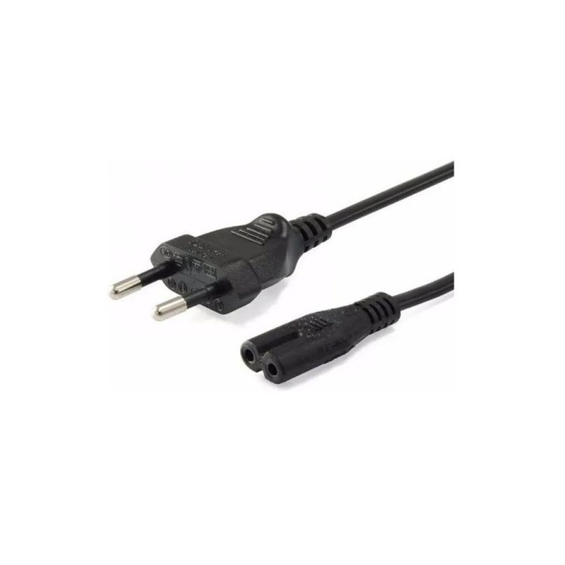 Cable de Poder Tipo 8 Enchufe Universal 220V