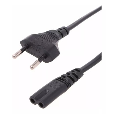 Cable de Poder Tipo 8 | Conexión Segura y Versátil para Dispositivos Electrónicos