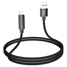 Benefit U125 USB to Lightning Cable – 2.4A Fast Charging, LED Display and Superior Resistance