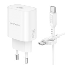 Borofone BA82A PD25W Fast Charger with Type-C Cable – Efficiency and Power