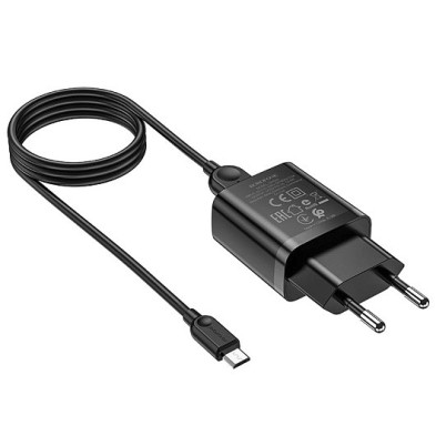 Borofone BA59A 18W Quick Charger with Micro USB Cable – Efficiency and Safety