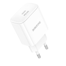 Adaptador Borofone BA81A 20W Type-C | Carga Rápida y Segura