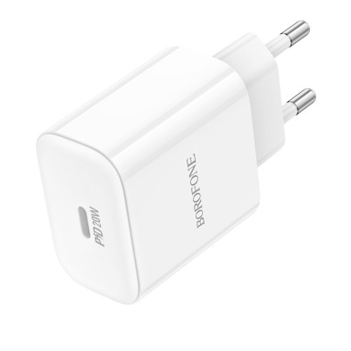 Adaptador Borofone BA81A 20W Type-C | Carga Rápida y Segura