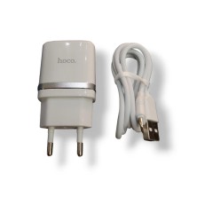 Hoco C12 Lightning 2.4A Charger | Fast Charging and Dual USB