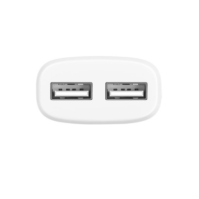 Cargador Hoco C12 Lightning 2.4A | Carga Rápida y Dual USB