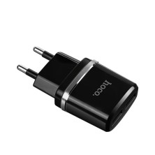 Hoco C12 12W Wall Charger | Double USB Port, Compact and Safe