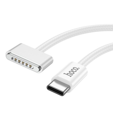 Cable Magnético Hoco X103 140W Type-C a MagSafe3 – Carga Rápida y Resistente para MacBook