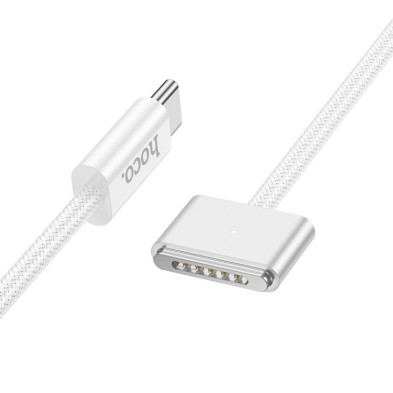 Hoco X103 140W Type-C to MagSafe3 Magnetic Cable – Fast and Resistant Charging for MacBook