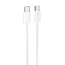 Borofone BX103 USB-C to USB-C 60W Fast Charging Cable – Efficiency and Durability in 1 Meter