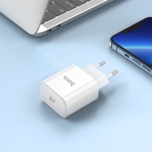 Adaptador Hoco C76A Pro PD 30W – Carga Rápida y Segura para iPhone y Más