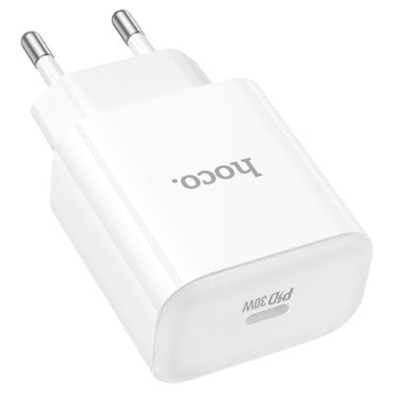 Adaptador Hoco C76A Pro PD 30W – Carga Rápida y Segura para iPhone y Más