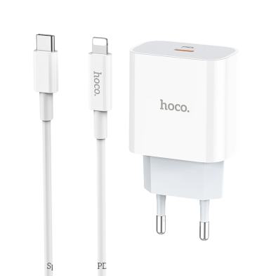 Hoco C76A Pro 30W Type C to Type C Charger – PD Quick Charge 3.0 for iPhone and More