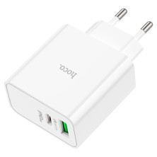 Hoco C113A 65W Charger | PD and QC3.0 Fast Charging | Dual USB-C + USB-A Port