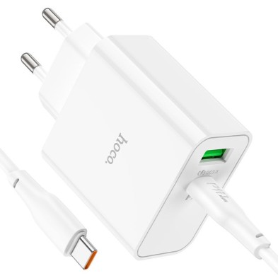 Cargador Hoco C113A 65W con Cable USB-C | Carga Rápida y Versátil