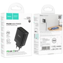 Hoco C127A 45W Charger | 1 USB-C + 3 USB-A | Fast and Safe Charging