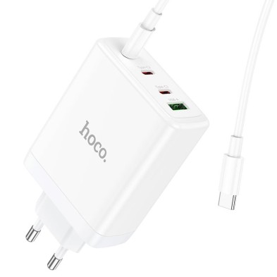 Hoco N31 100W Fast Charger with Type C Cable - Multi-Device Charging