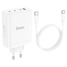 Hoco N31 100W Fast Charger with Type C Cable - Multi-Device Charging