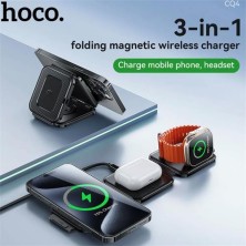 HOCO CQ4 3-in-1 Charging Station – Fast Charging and Compact Design