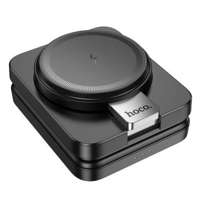 HOCO CQ11 3-in-1 Wireless Charging Base | MagSafe, Compact and Fast