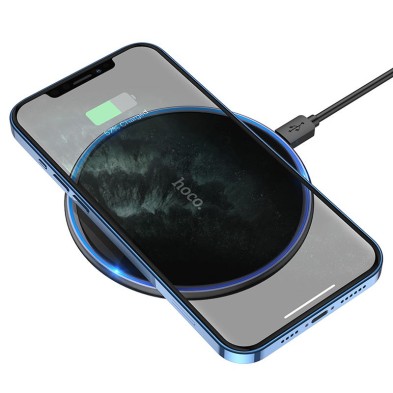 Hoco CW52 Magnetic Wireless Charger - 15W Fast and Compact