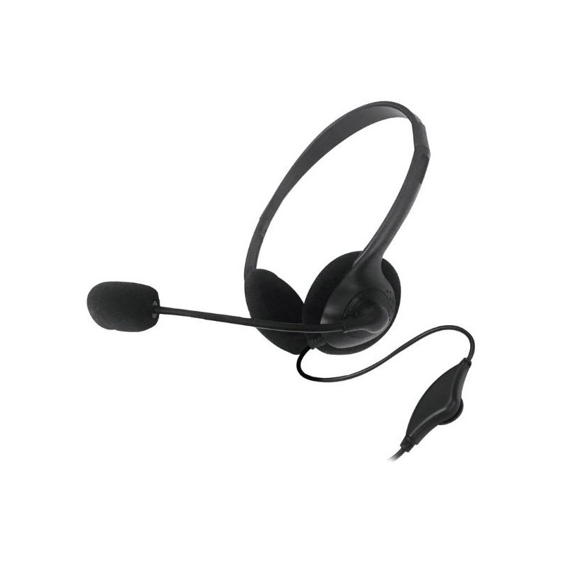 Maxell HP-BM6 Usb Call Center Headset with Microphone/Volume Control 1.8m