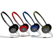 3.5mm Wired Headphones with Microphones and Ultra Light Headband HP-200 Maxell