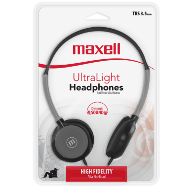 Maxell HP-200 Headphones | Lightness, Comfort and High Fidelity Sound