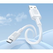 Cable MicroUSB Borofone BX111 – Carga Rápida y Durabilidad | 2.4A