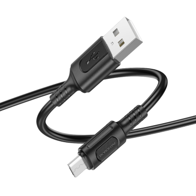 Cable MicroUSB Borofone BX111 – Carga Rápida y Durabilidad | 2.4A