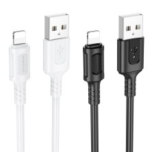 Cable USB a Lightning Borofone BX111 2.4A 1m Carga Rápida