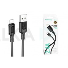 Cable Borofone BX111 USB-A a Lightning | Carga Rápida 2.4A