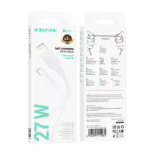 Cable Borofone BX111 Type-C a Lightning | Carga Rápida PD 27W