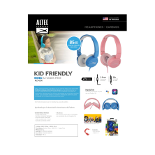 Altec Lansing Hearing Aids for Kids (6-9 Years) – Safe Volume and Comfort