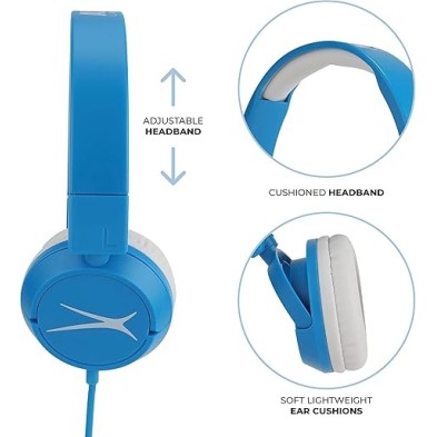 Audífonos Altec Lansing para Niños (6-9 Años) – Volumen Seguro y Comodidad