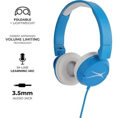 Audífonos Altec Lansing para Niños (6-9 Años) – Volumen Seguro y Comodidad