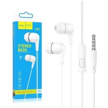 Hoco M97 In Ear Headphones with Microphone and 3.5mm Jack | Quality Stereo Sound