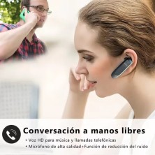 Audífono Inalámbrico HOCO E60 – Bluetooth 5.0, Llamadas Claras y Batería de Larga Duración