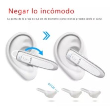 Audífono Inalámbrico HOCO E60 – Bluetooth 5.0, Llamadas Claras y Batería de Larga Duración