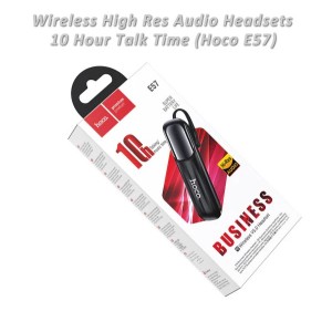 Hoco E57 Bluetooth Headset – Stable Connection and Long Battery Life