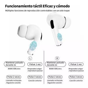 Audífonos Inalámbricos ANC ENC – Cancelación de Ruido y Sonido HiFi | CDC Tecno