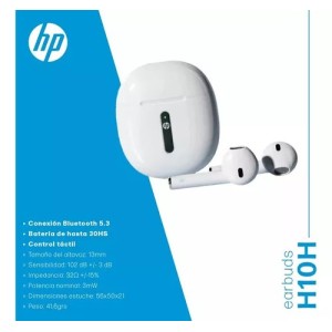 Auriculares Inalámbricos HP H10H | Sonido Premium, Bluetooth 5.3 y Batería de Larga Duración