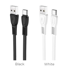 Cable Hoco X40 Noah USB a Tipo-C 1m – Carga Rápida y Durabilidad en TPE Trenzado