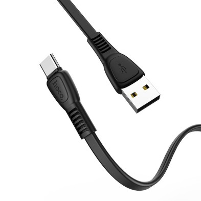 Cable Hoco X40 Noah USB a Tipo-C 1m – Carga Rápida y Durabilidad en TPE Trenzado