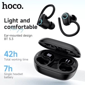 Audífonos Hoco EQ8 | True Wireless, Bluetooth 5.3 y Batería de Larga Duración